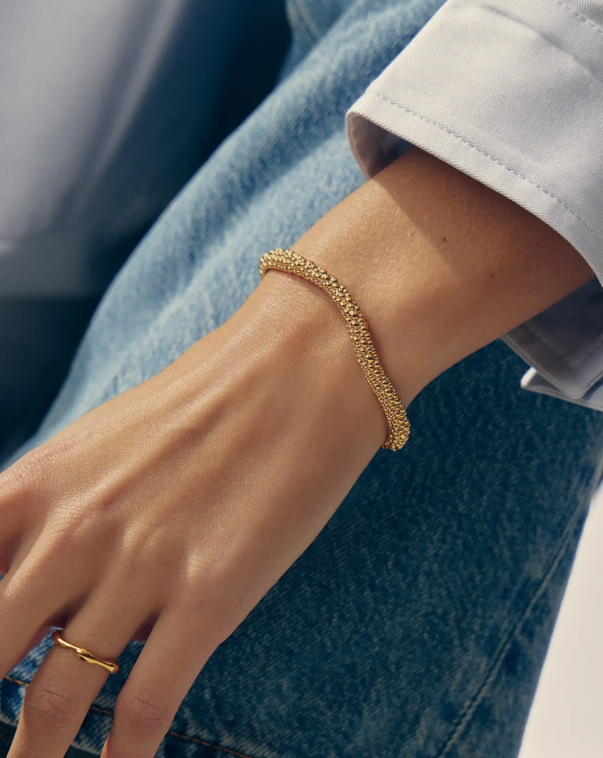 Baya Claw Cuff | 18ct Gold Plated - Image 2