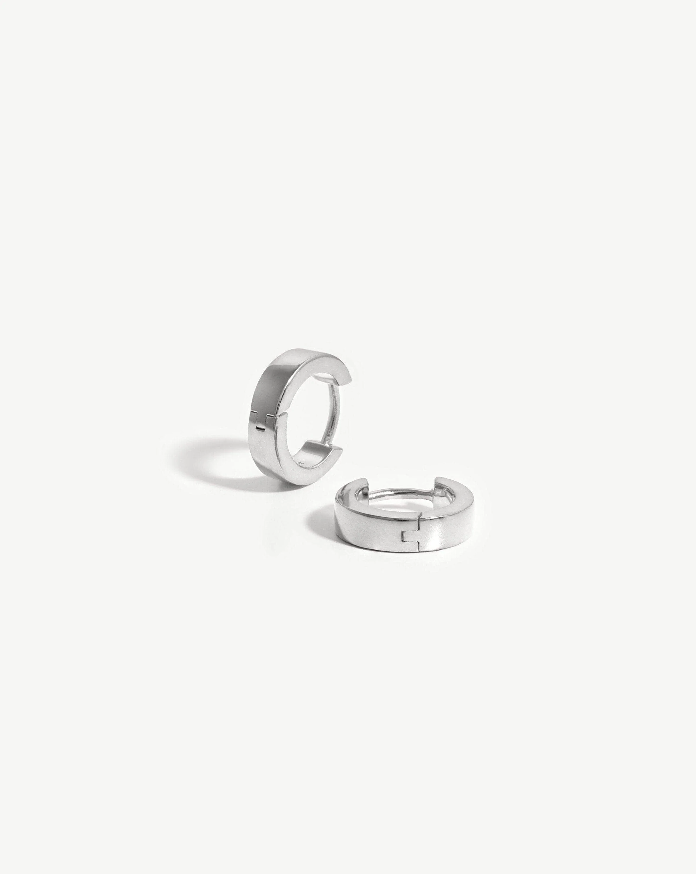 Chubby Tunnel Huggies | Sterling Silver - Image 5