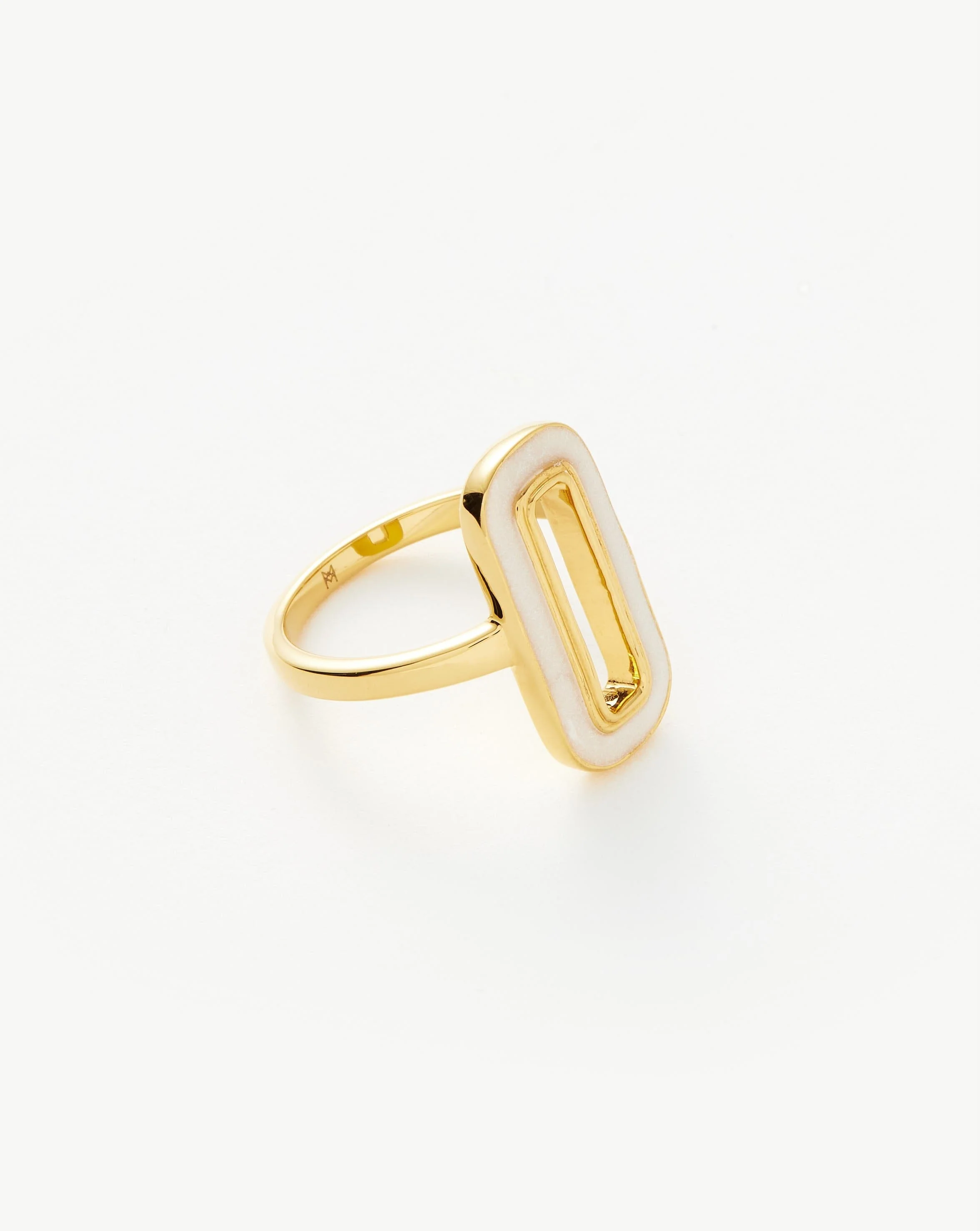 Enamel Haze Ovate Ring - Image 5