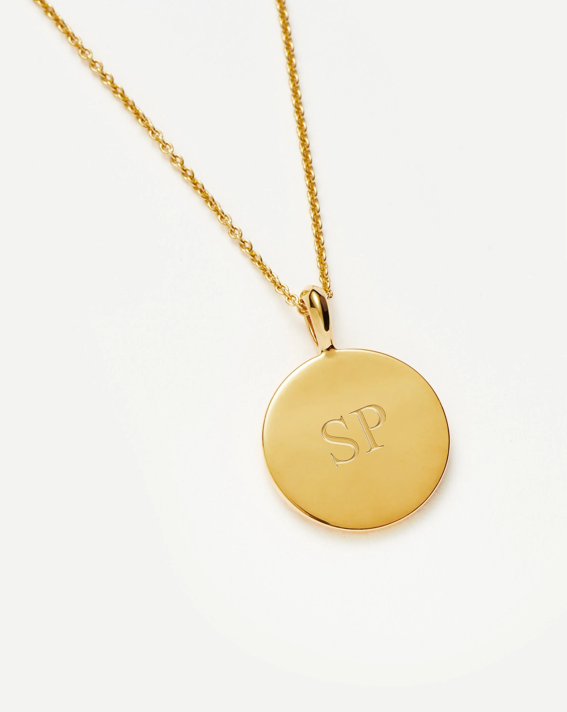 Engravable Round Necklace - Image 4