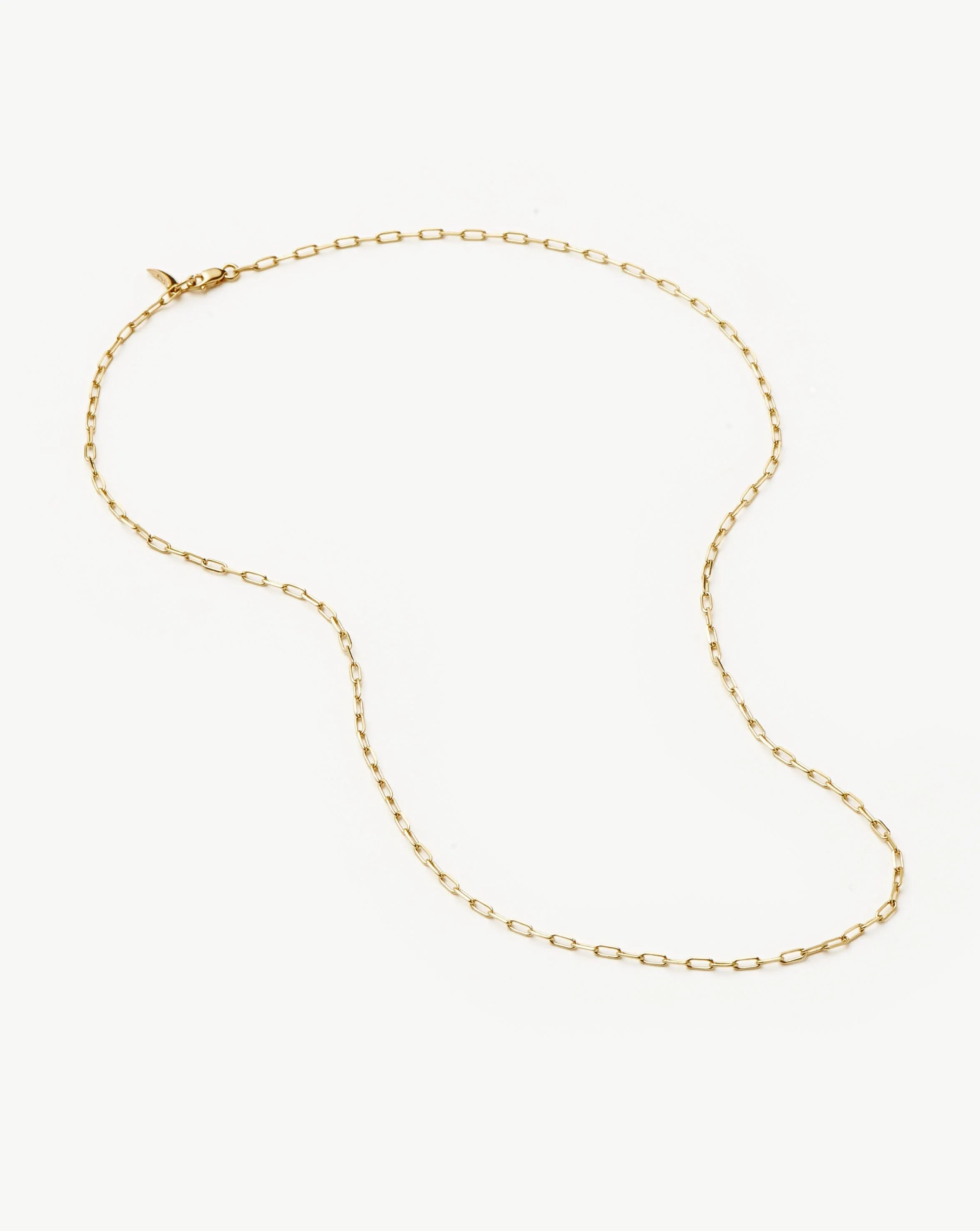 Solid Gold Classic Paperclip Chain Necklace | 14ct Solid Gold - Image 5