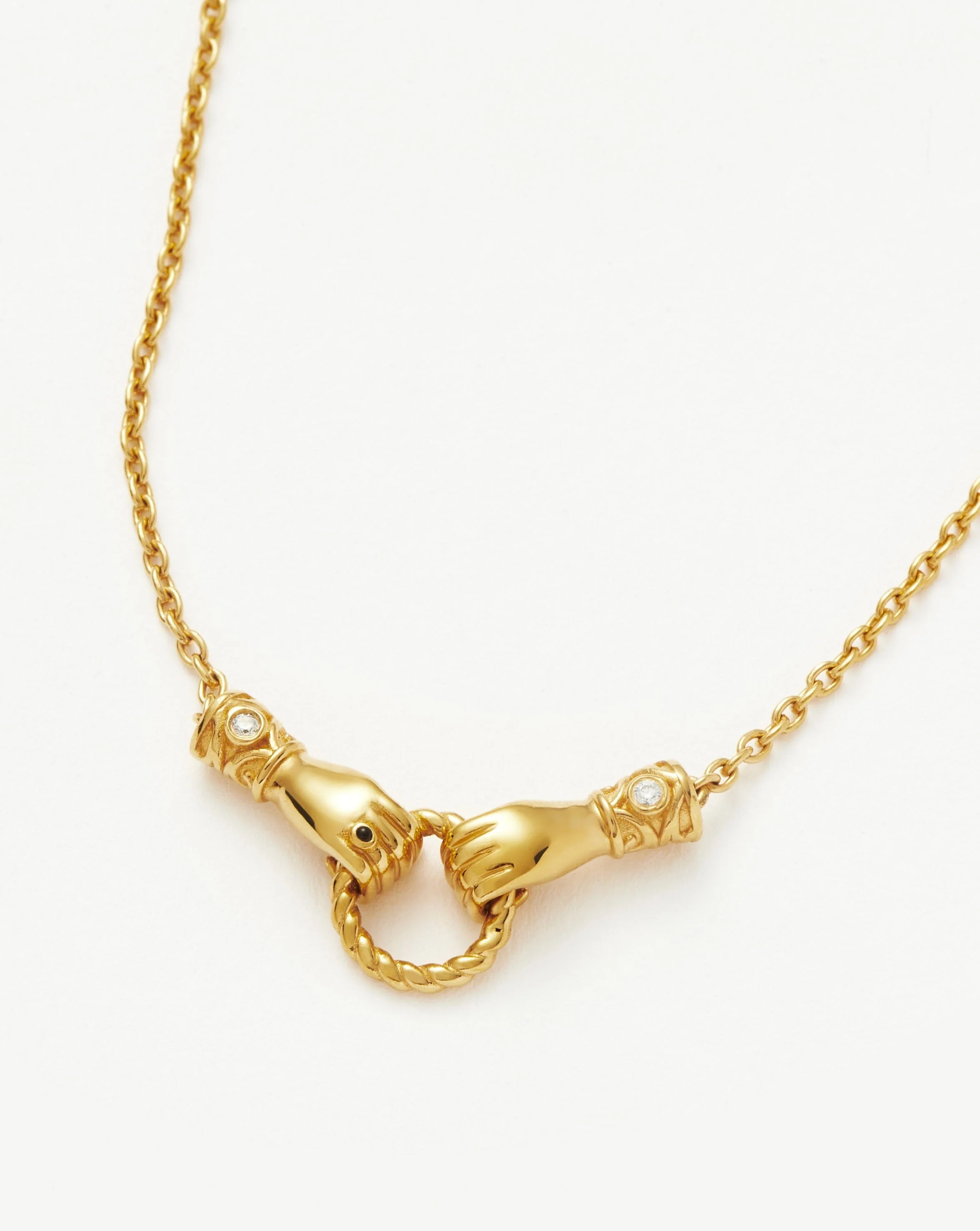 Harris Reed In Good Hands Slider Bracelet | 18ct Gold Plated/Cubic Zirconia - Image 4