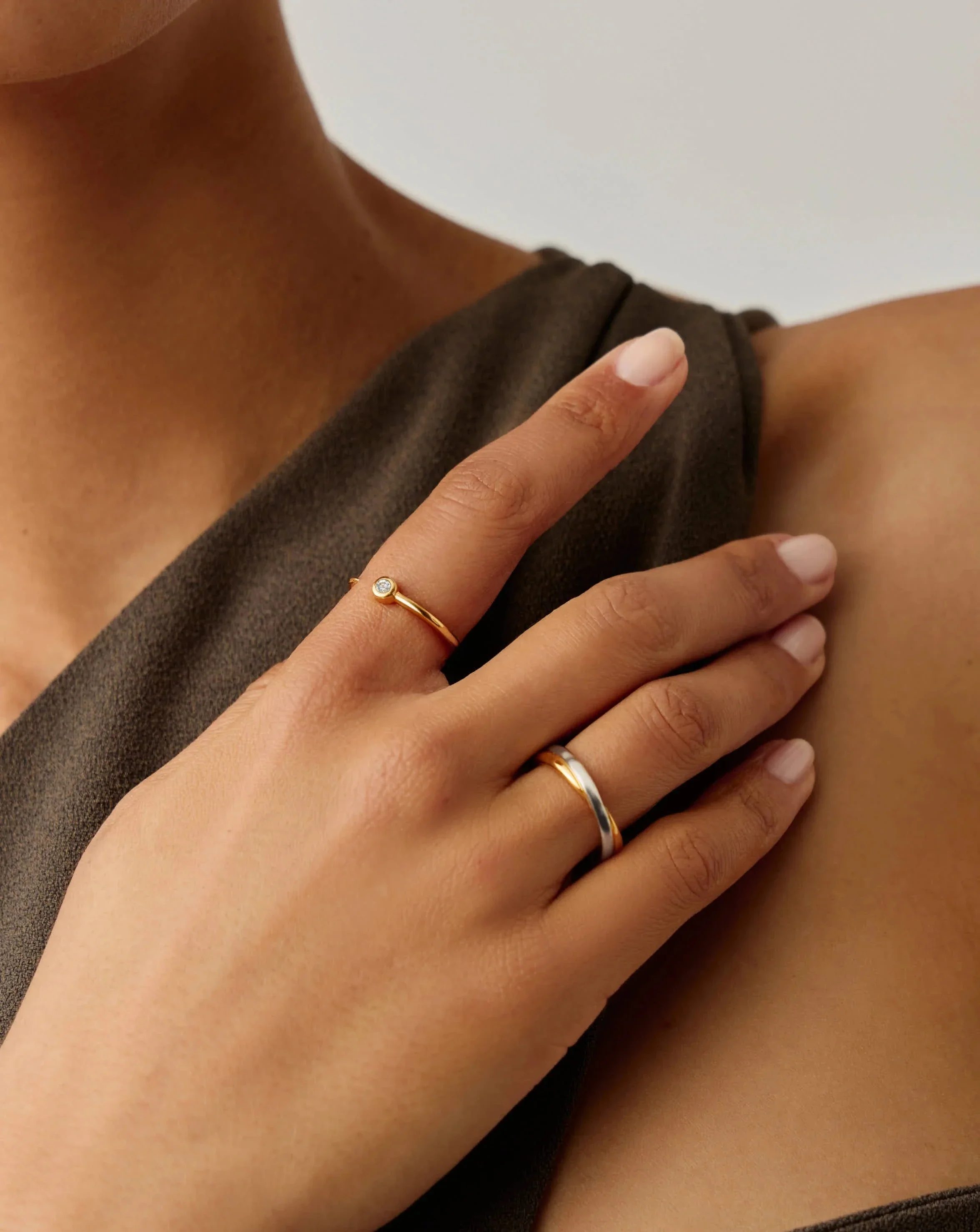 Interstellar Ring | 18ct Gold Vermeil/Cubic Zirconia - Image 6