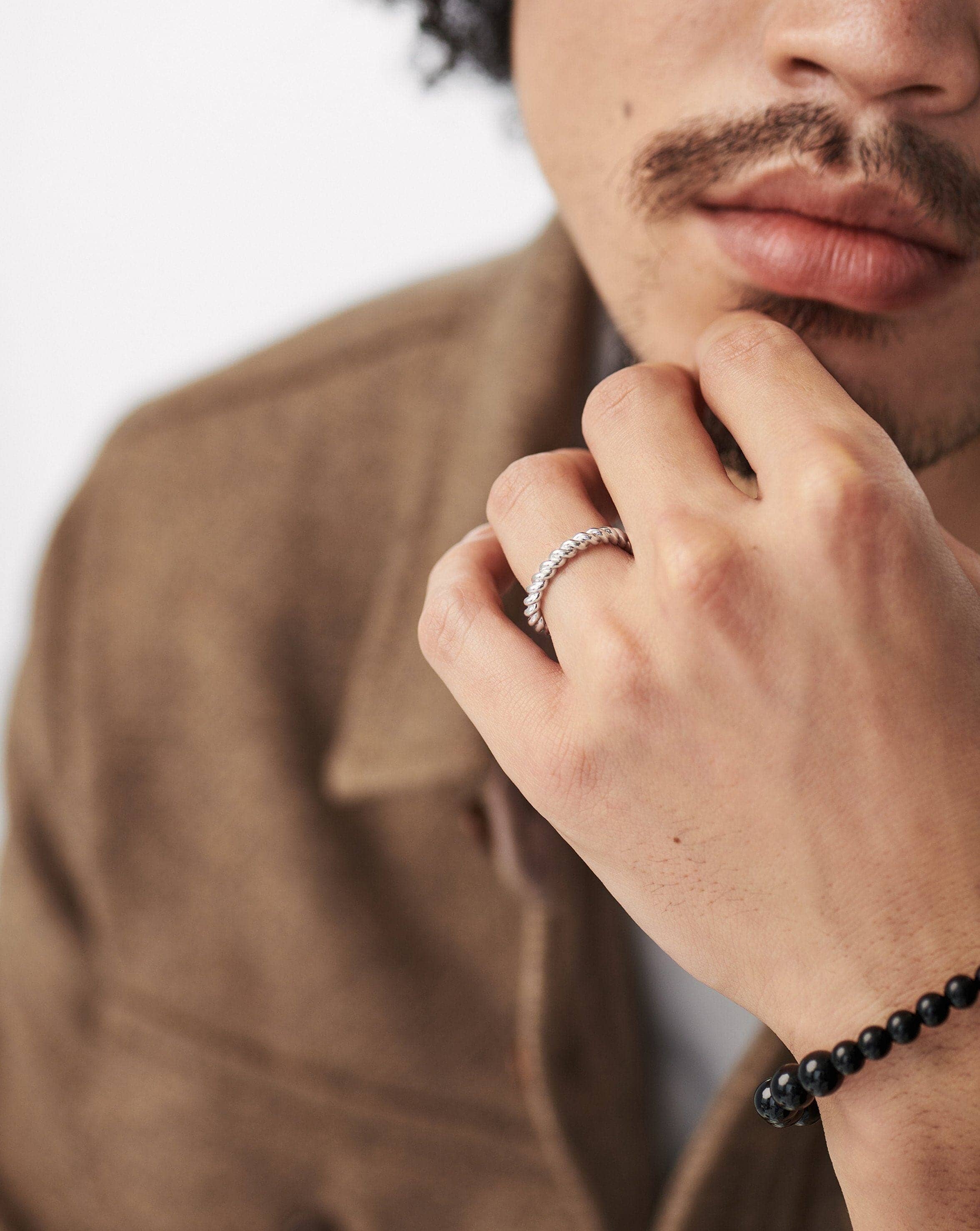 Lasso Stacking Ring | Sterling Silver - Image 2