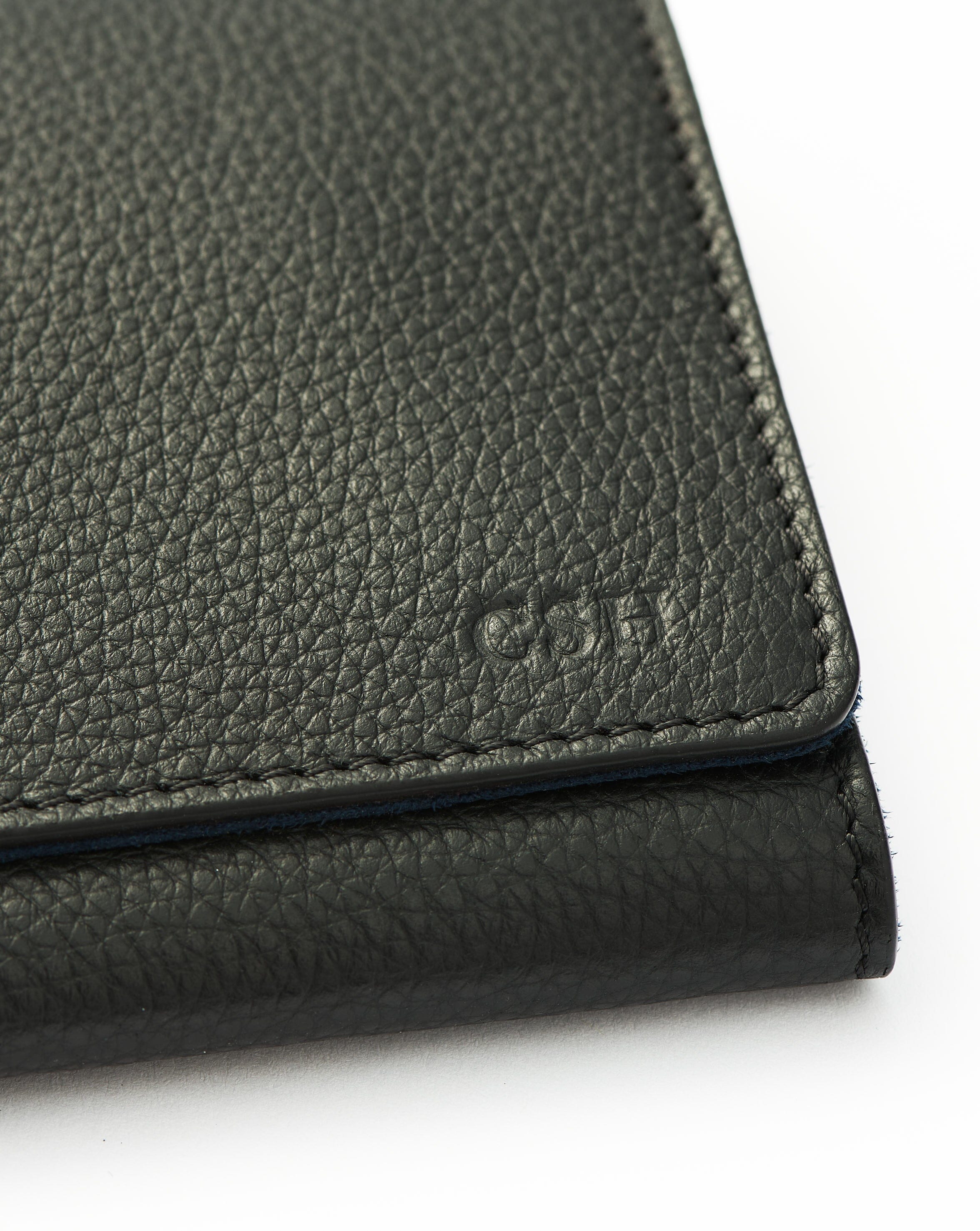 Leather Jewellery Roll | Onyx Black - Image 6