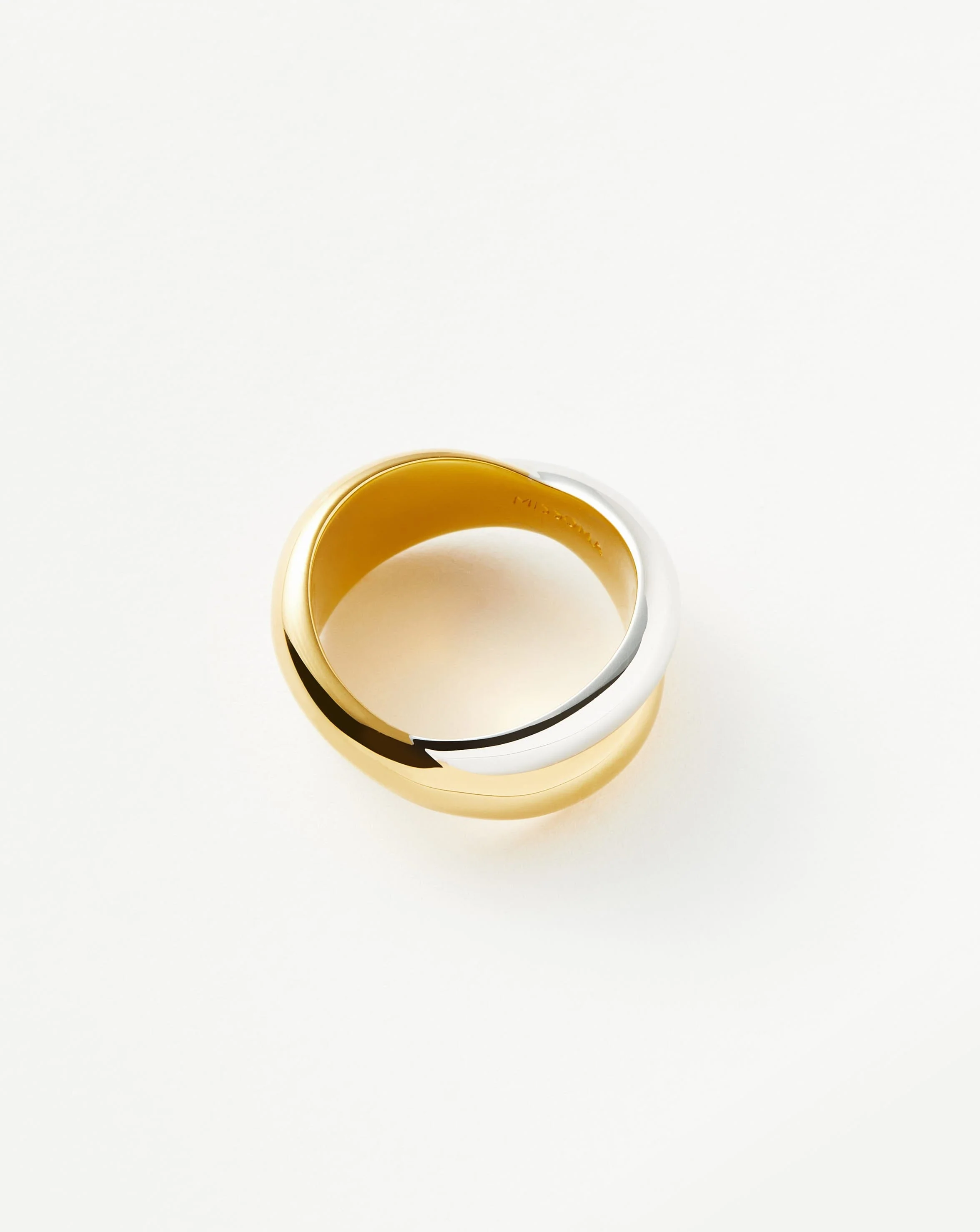Lucy Williams Chunky Entwine Ring | Mixed Metal - Image 4