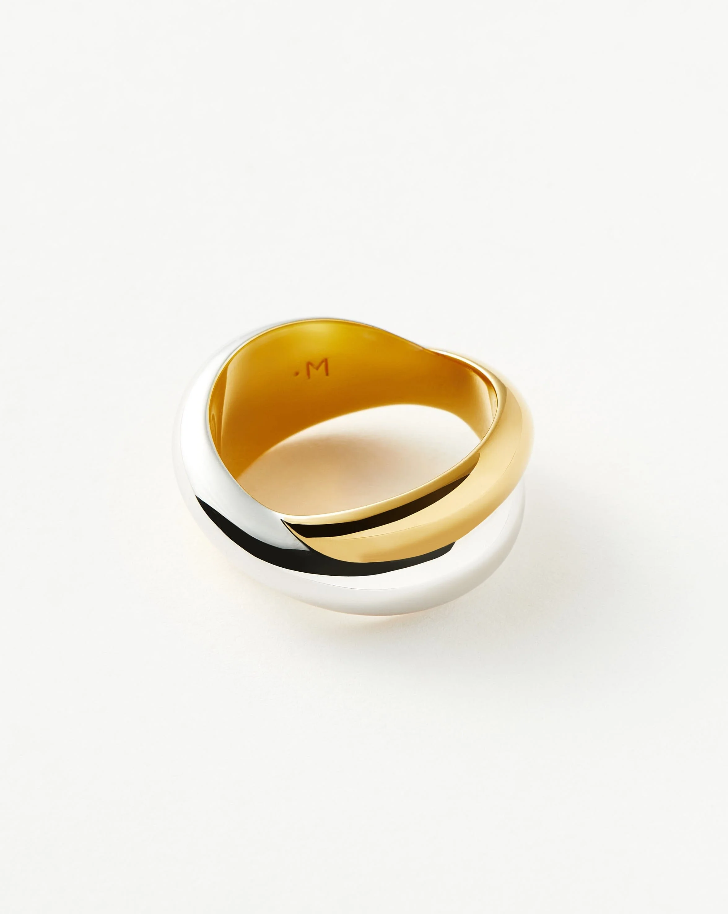 Lucy Williams Chunky Entwine Ring | Mixed Metal - Image 5