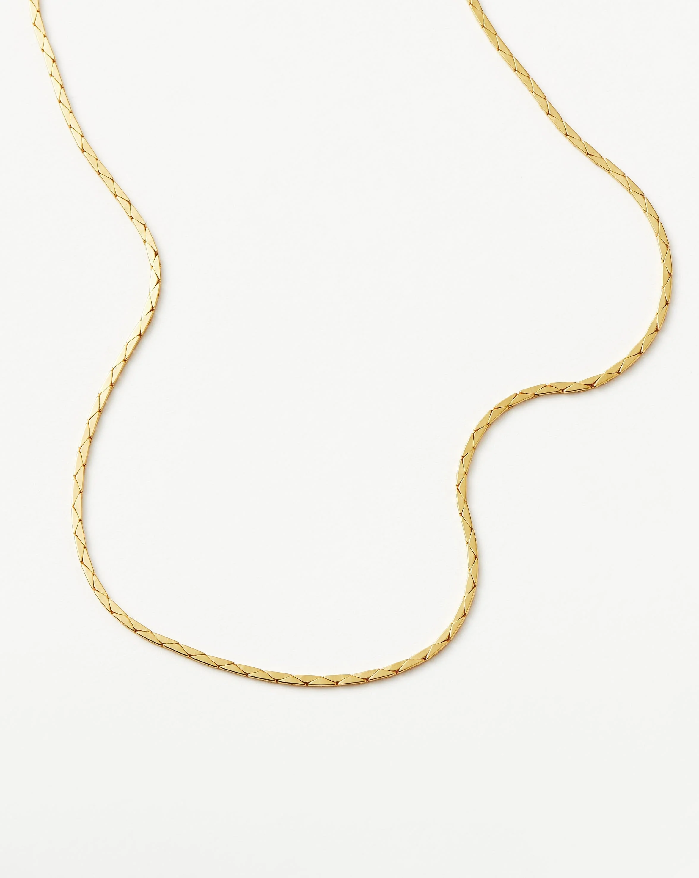 Lucy Williams Cobra Snake Chain Choker | 18ct Gold Plated - Image 4