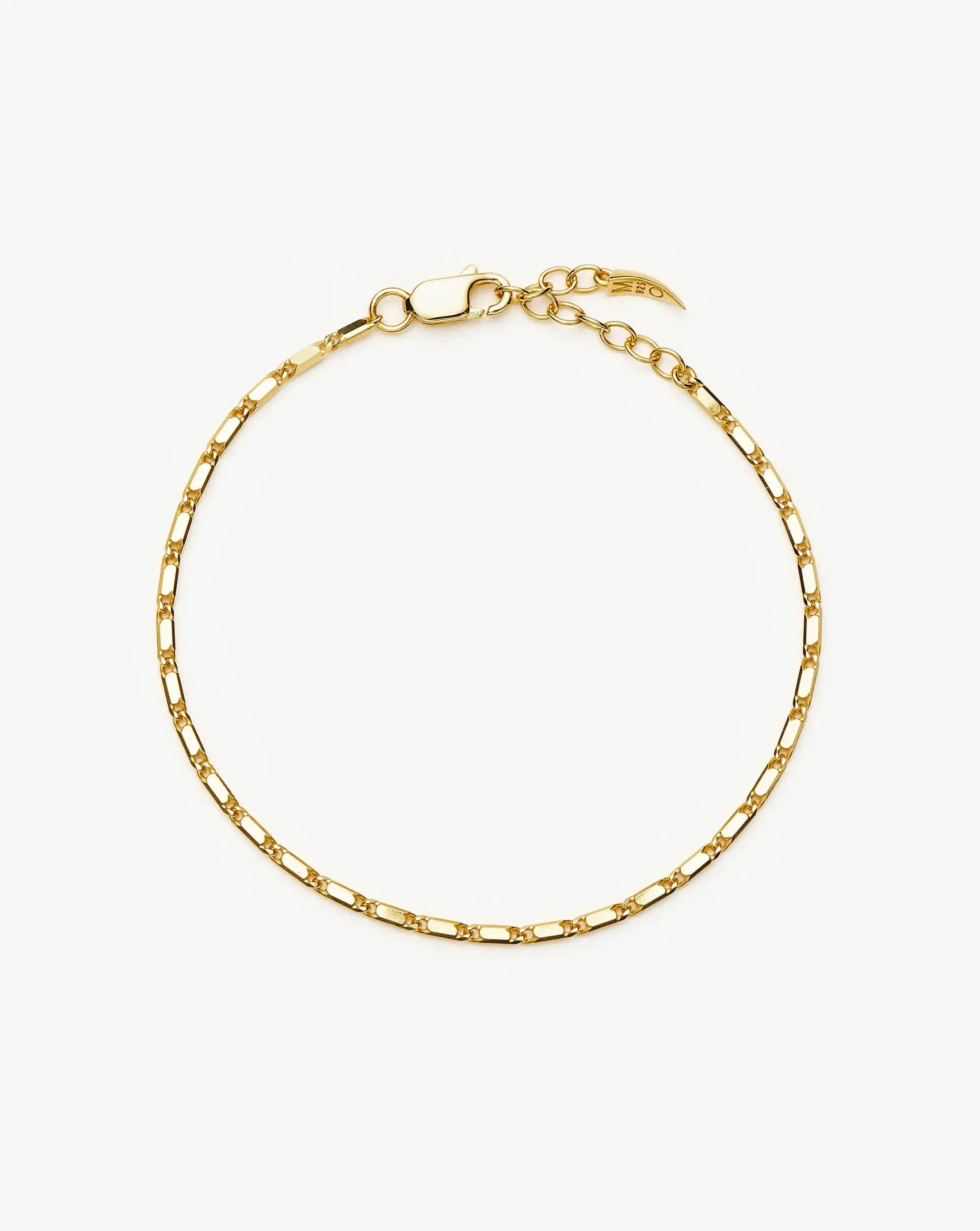 Lucy Williams Horizon Link Chain Bracelet | 18ct Gold Vermeil - Image 4