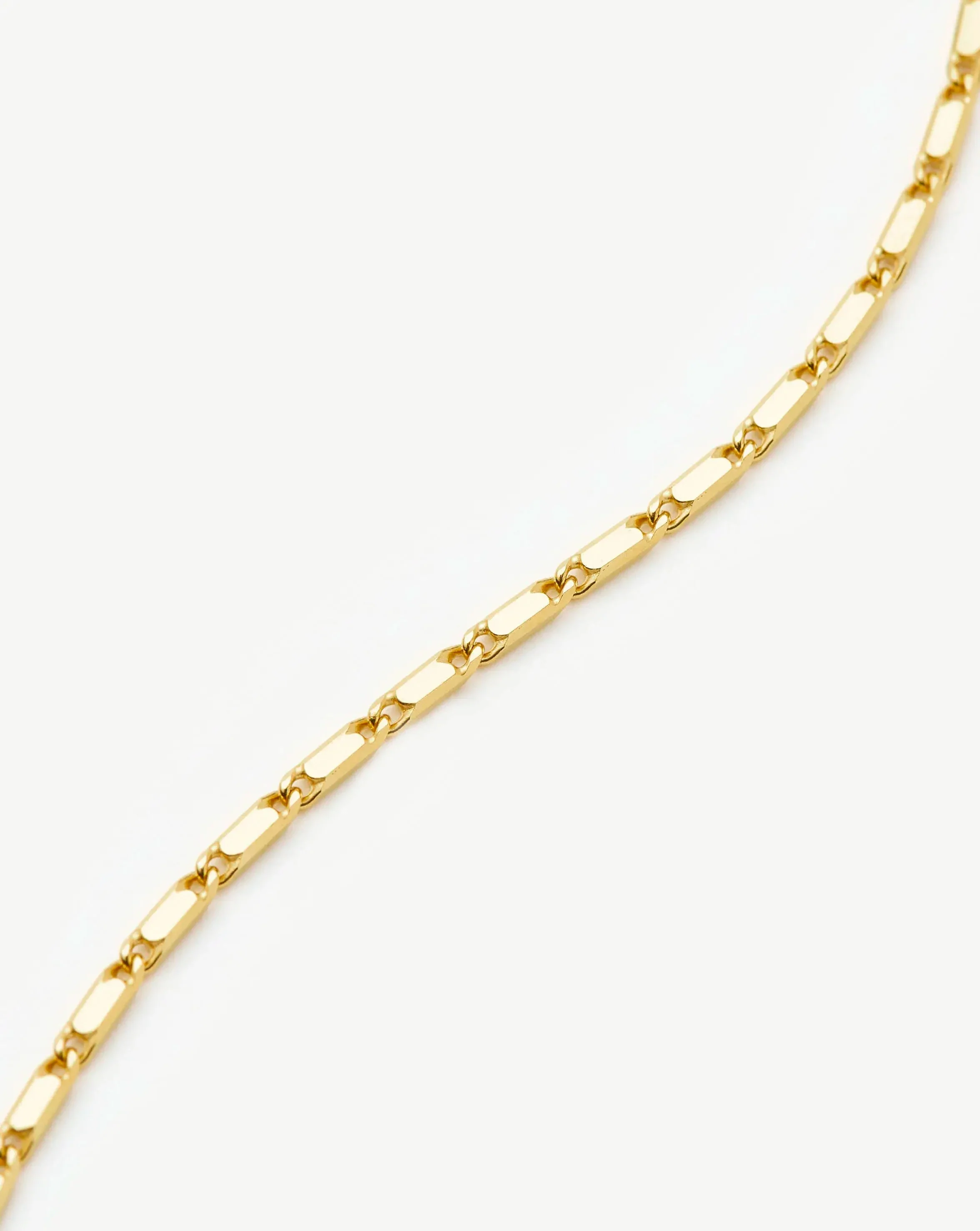 Lucy Williams Horizon Link Chain Bracelet | 18ct Gold Vermeil - Image 5