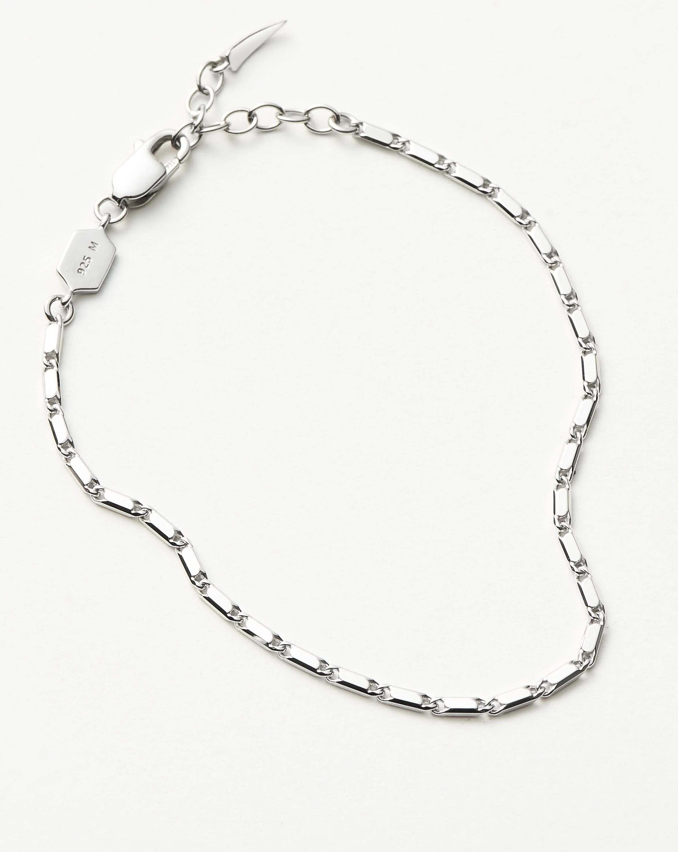 Lucy Williams Horizon Link Chain Bracelet  | Sterling Silver - Image 4