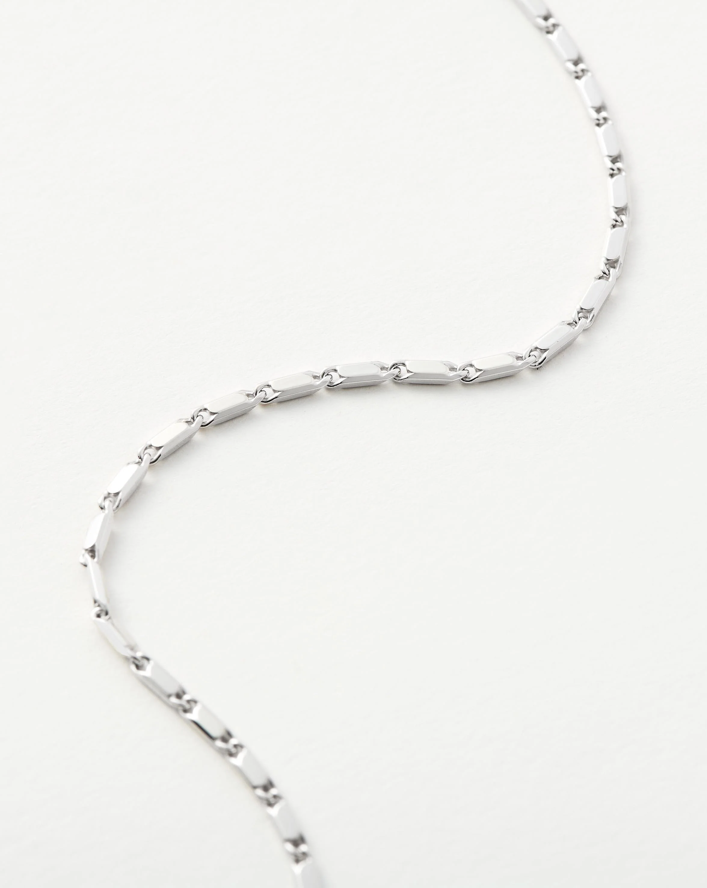 Lucy Williams Horizon Link Chain Bracelet  | Sterling Silver - Image 5