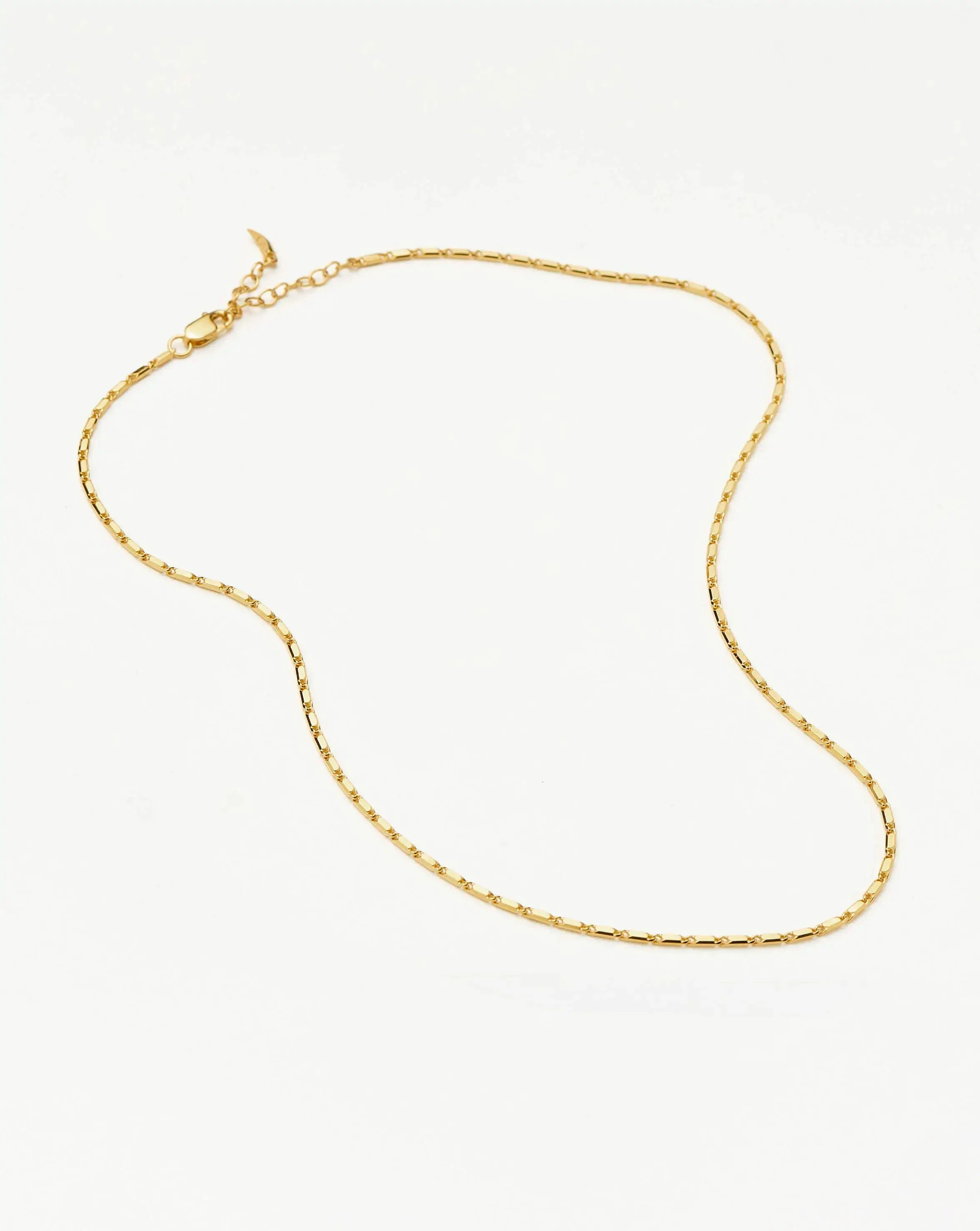 Lucy Williams Horizon Link Chain Necklace | 18ct Gold Vermeil