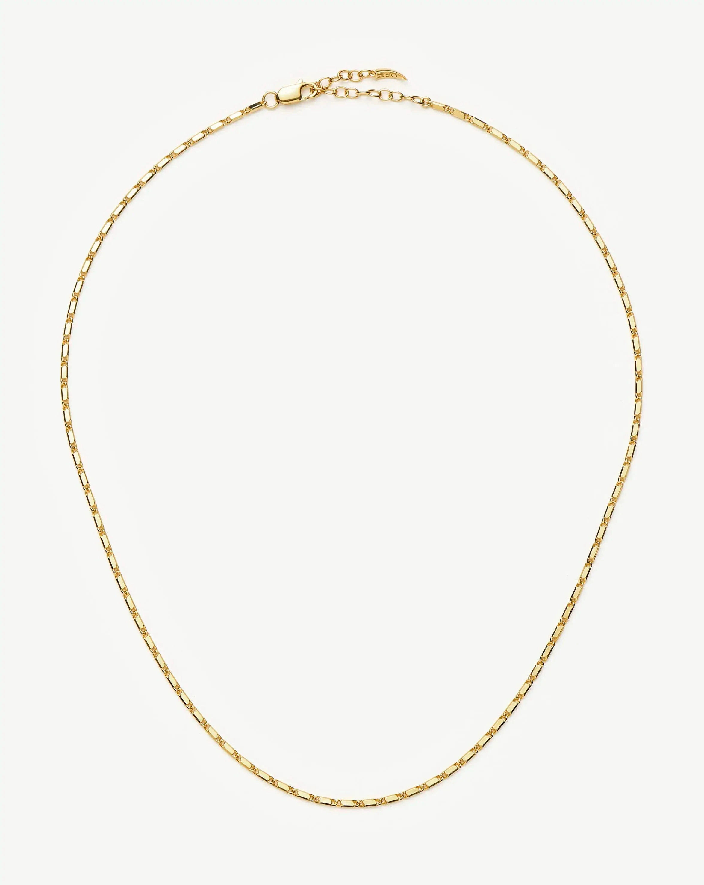 Lucy Williams Horizon Link Chain Necklace | 18ct Gold Vermeil - Image 4
