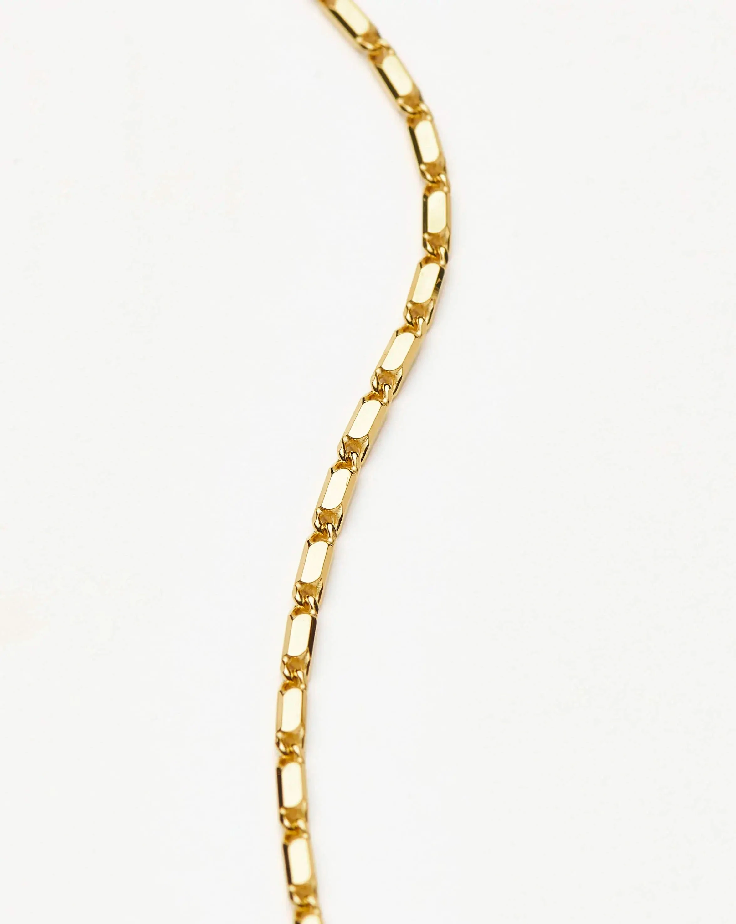 Lucy Williams Horizon Link Chain Necklace | 18ct Gold Vermeil - Image 5