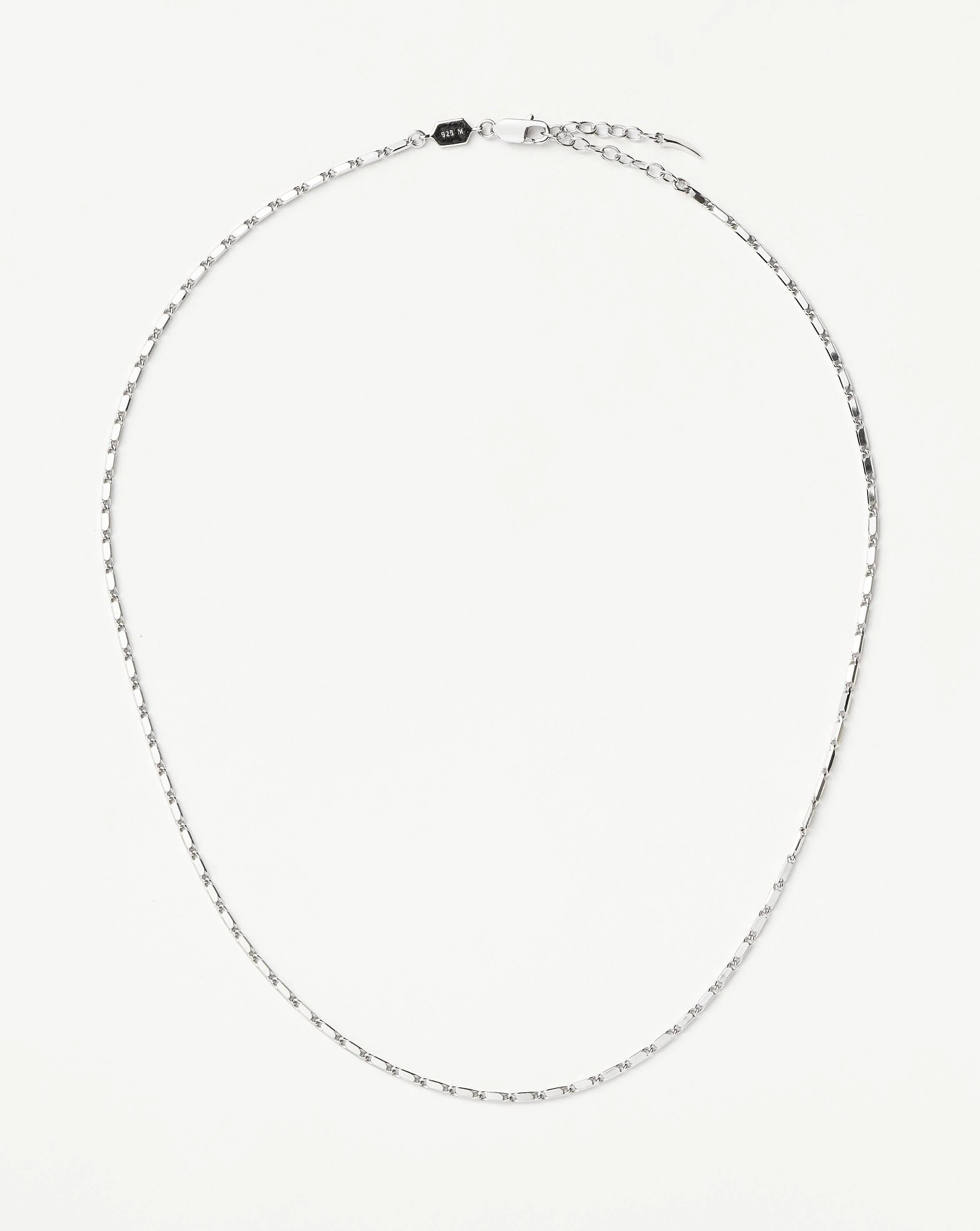Lucy Williams Horizon Link Chain Necklace | Sterling Silver