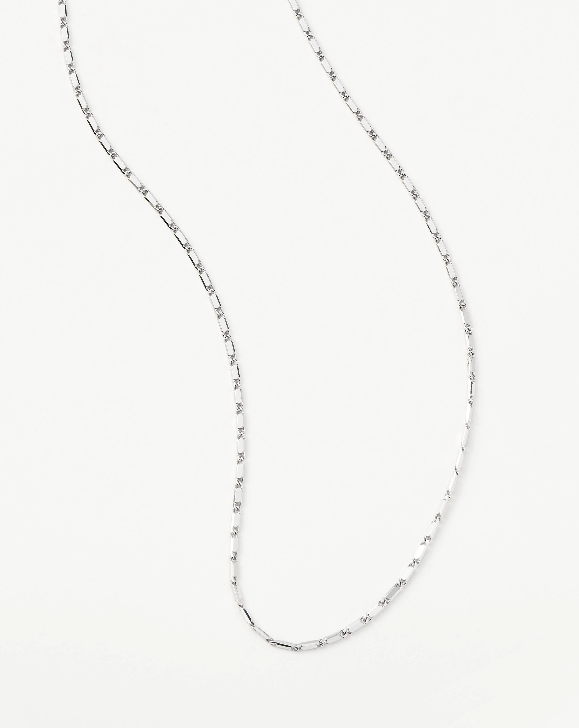 Lucy Williams Horizon Link Chain Necklace | Sterling Silver - Image 4