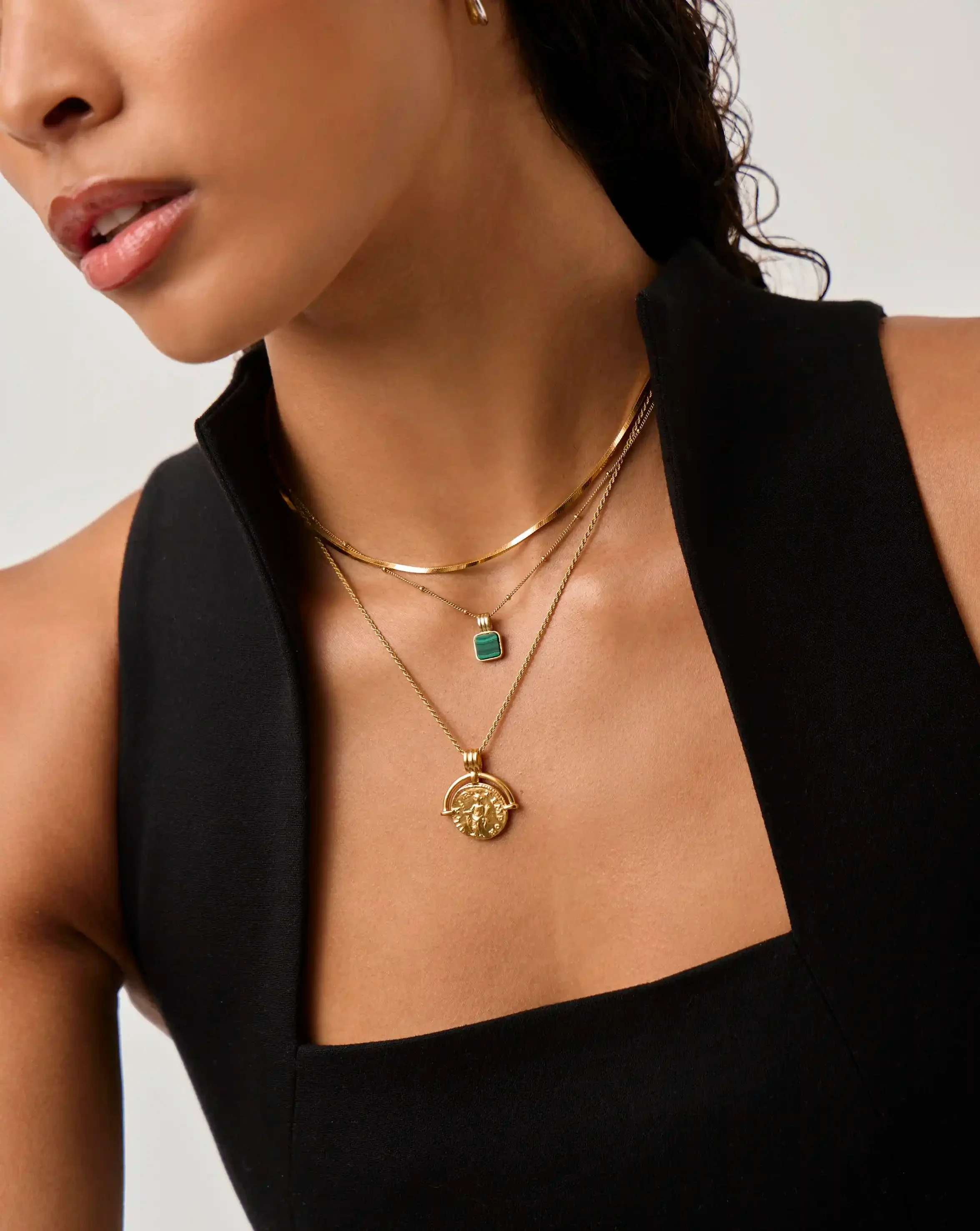 Lucy Williams Ultimate Coin Necklace Set | 18ct Gold Plated - Image 6