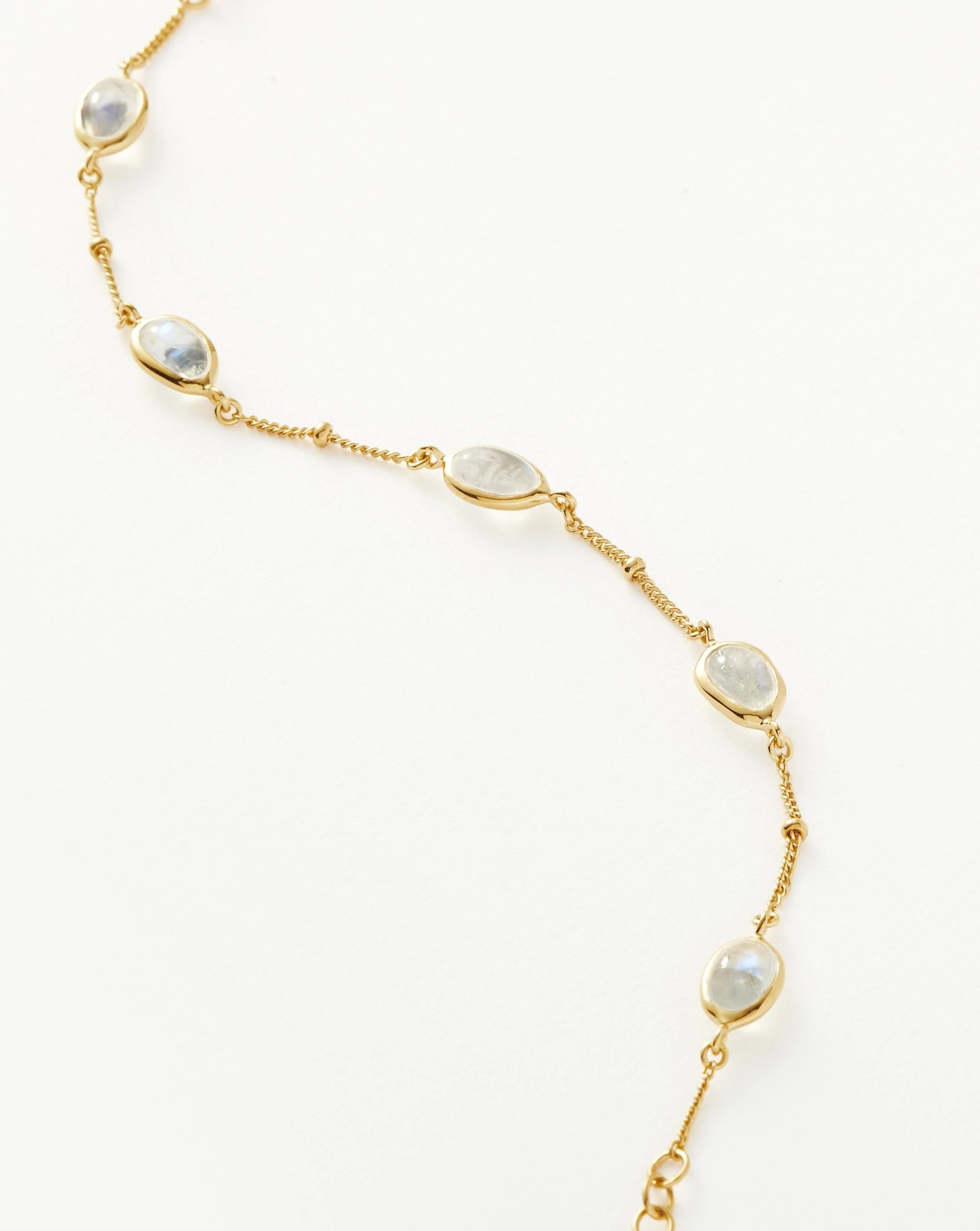 Magma Gemstone Charm Bracelet | 18ct Recycled Gold Vermeil on Recycled Sterling Silver - Image 5