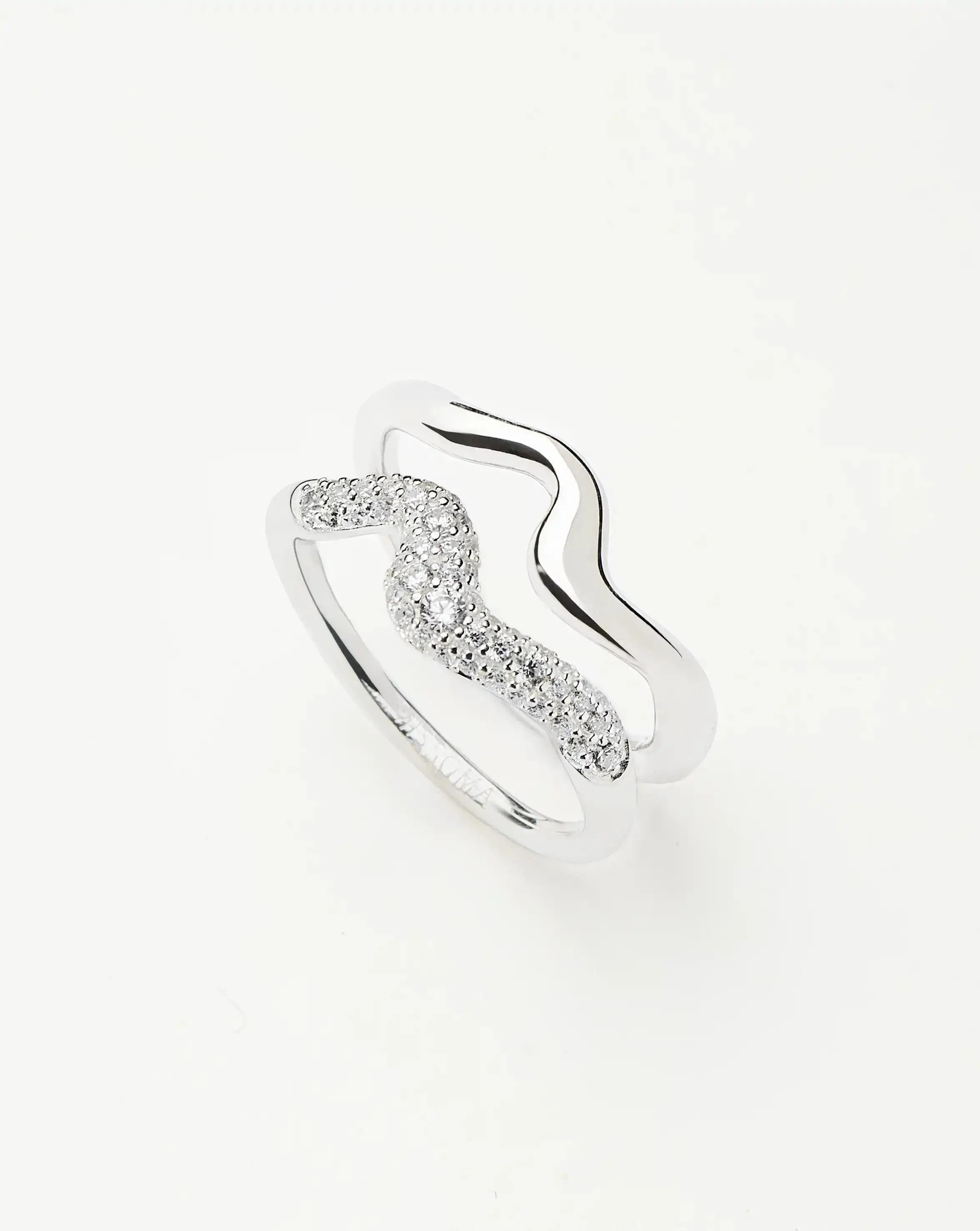 Molten Stacking Ring Set | Sterling Silver - Image 5