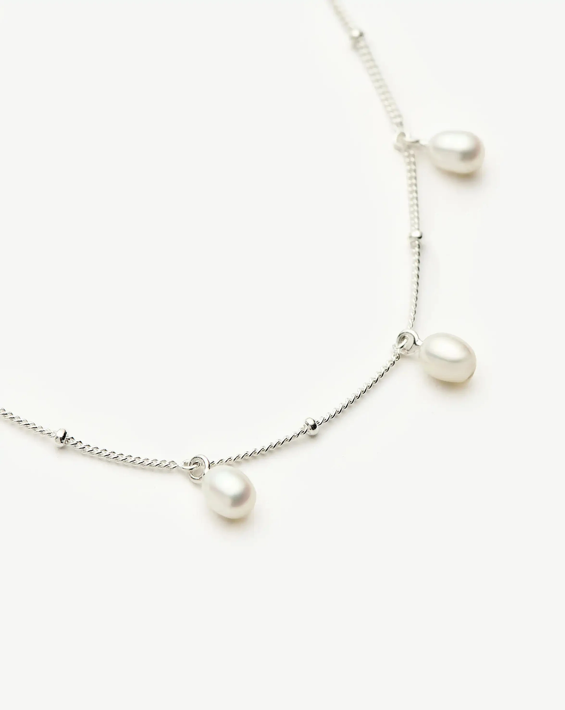 Pearl Baya Baroque Chain Bracelet | Sterling Silver/Pearl - Image 4