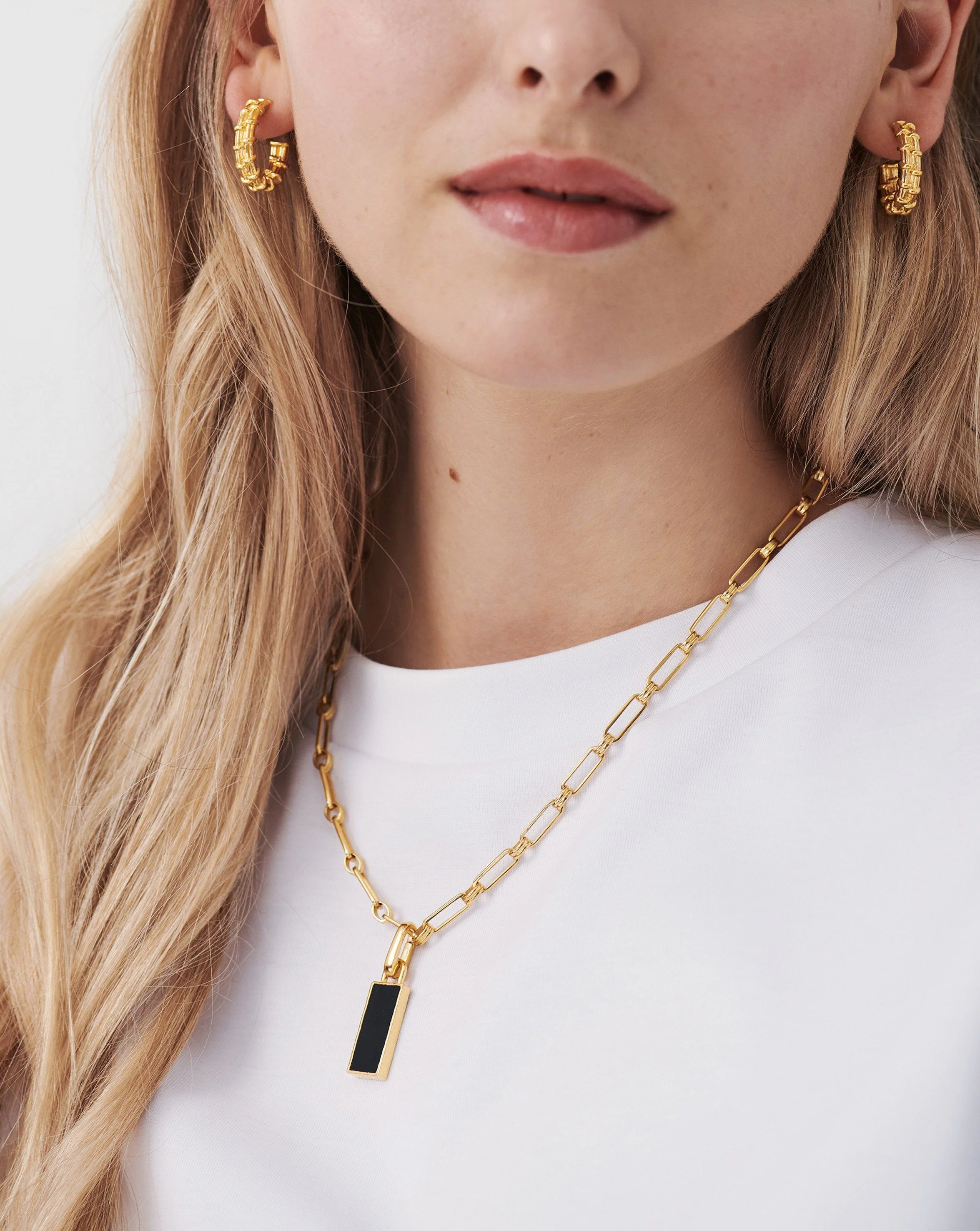 Rectangle Clip-on Pendant - Image 2