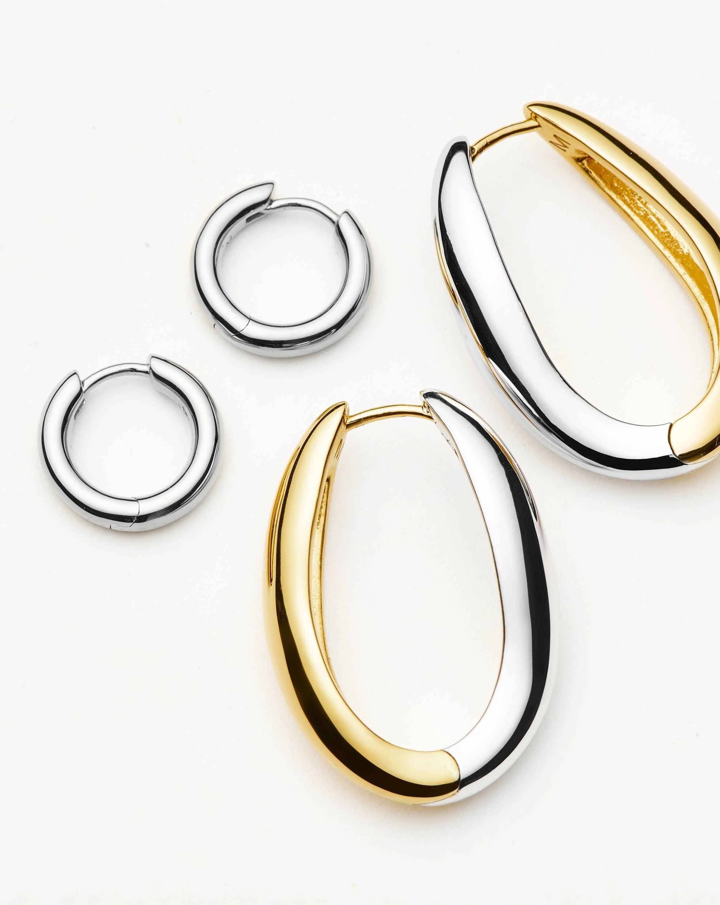 Savi Signature Hoop Set | Silver/Mixed Metal - Image 5