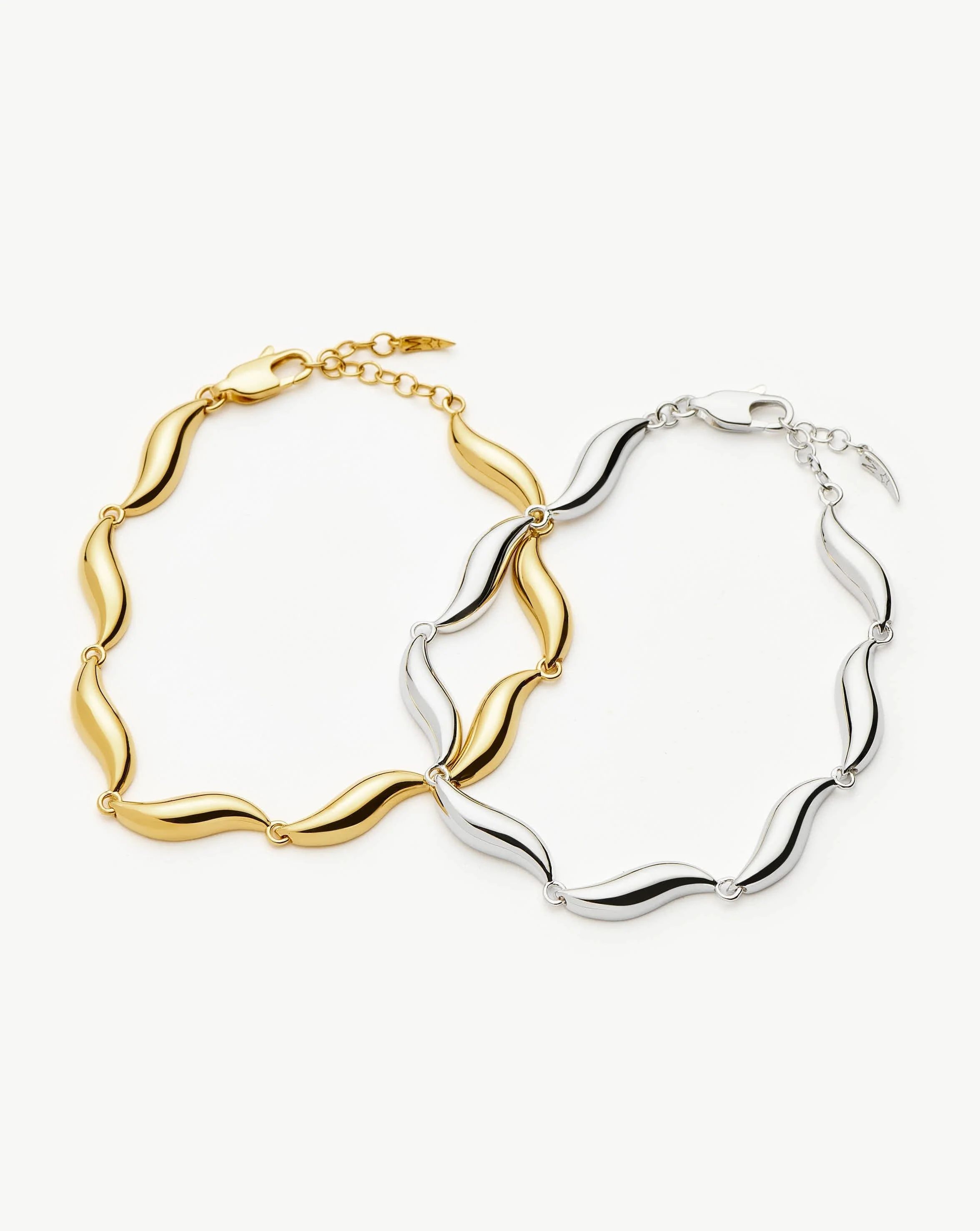 Savi Signature Link Chain Bracelet | Silver Plated - Image 5