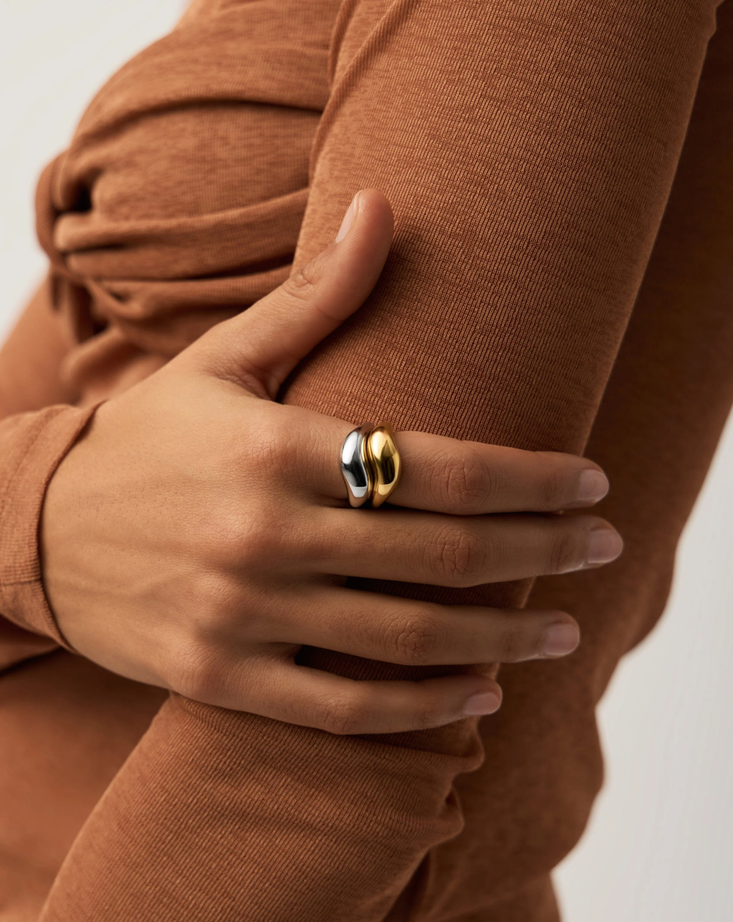 Savi Signature Stacking Ring Set | Mixed Metal - Image 2
