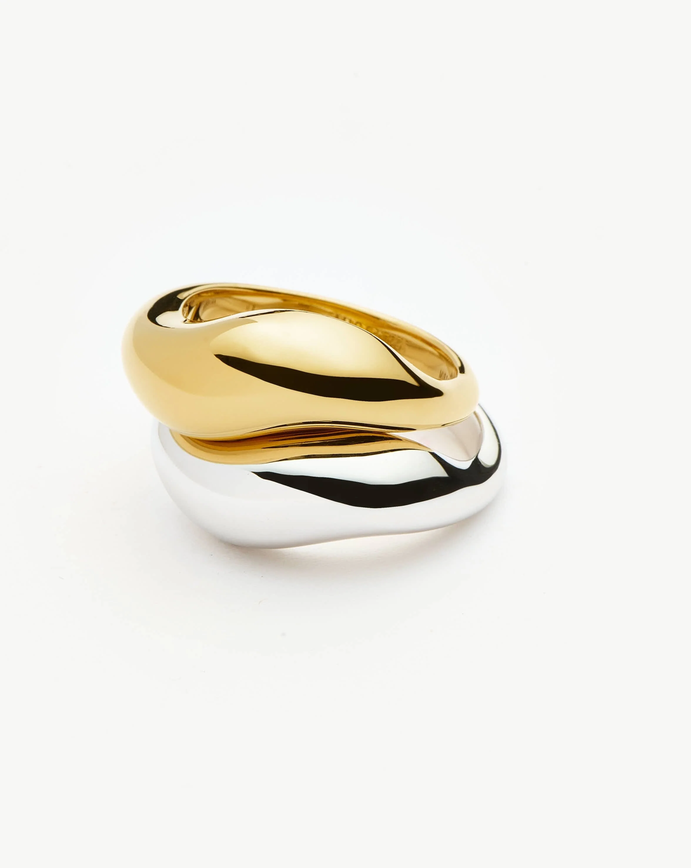 Savi Signature Stacking Ring Set | Mixed Metal - Image 5