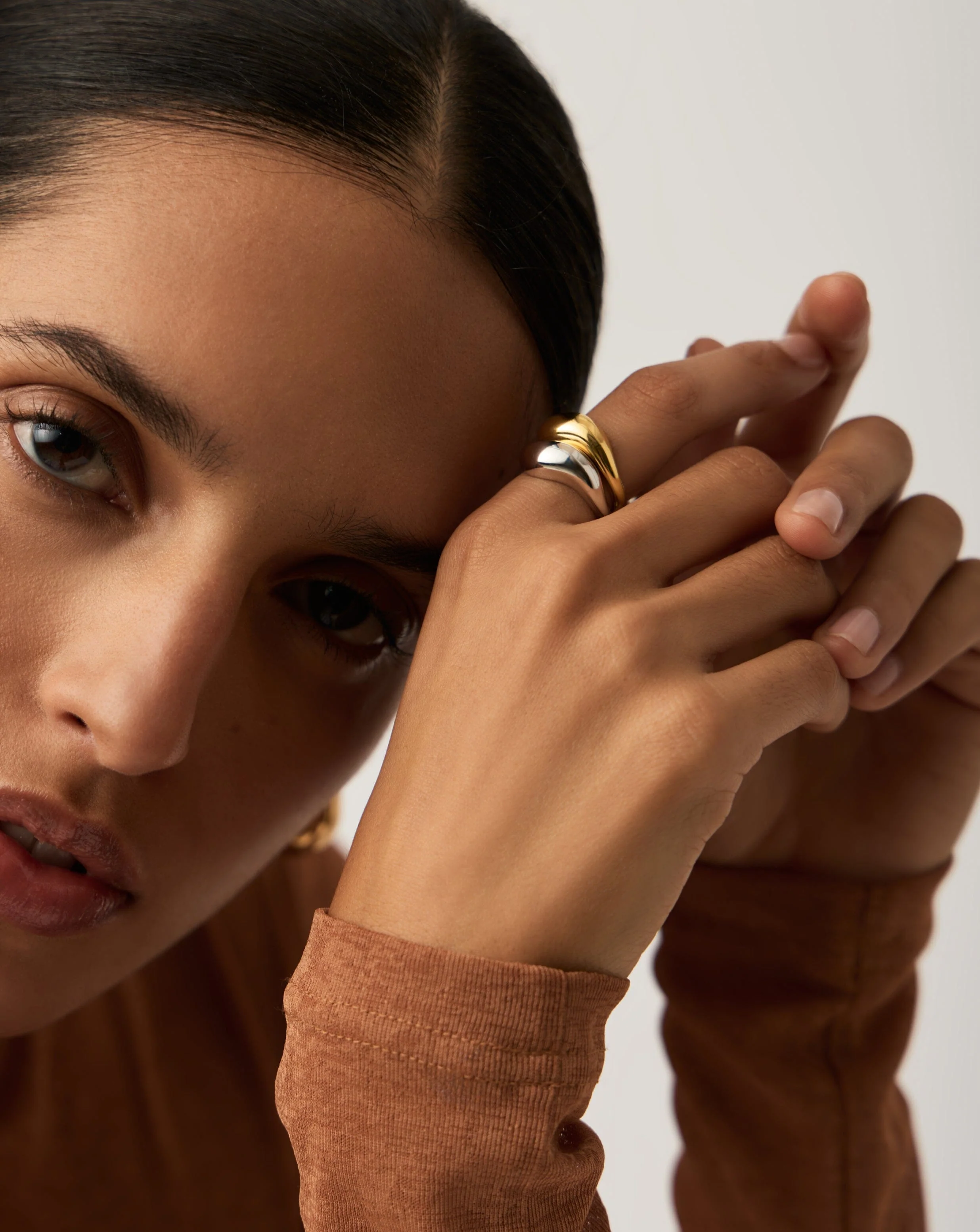 Savi Signature Stacking Ring Set | Mixed Metal - Image 6