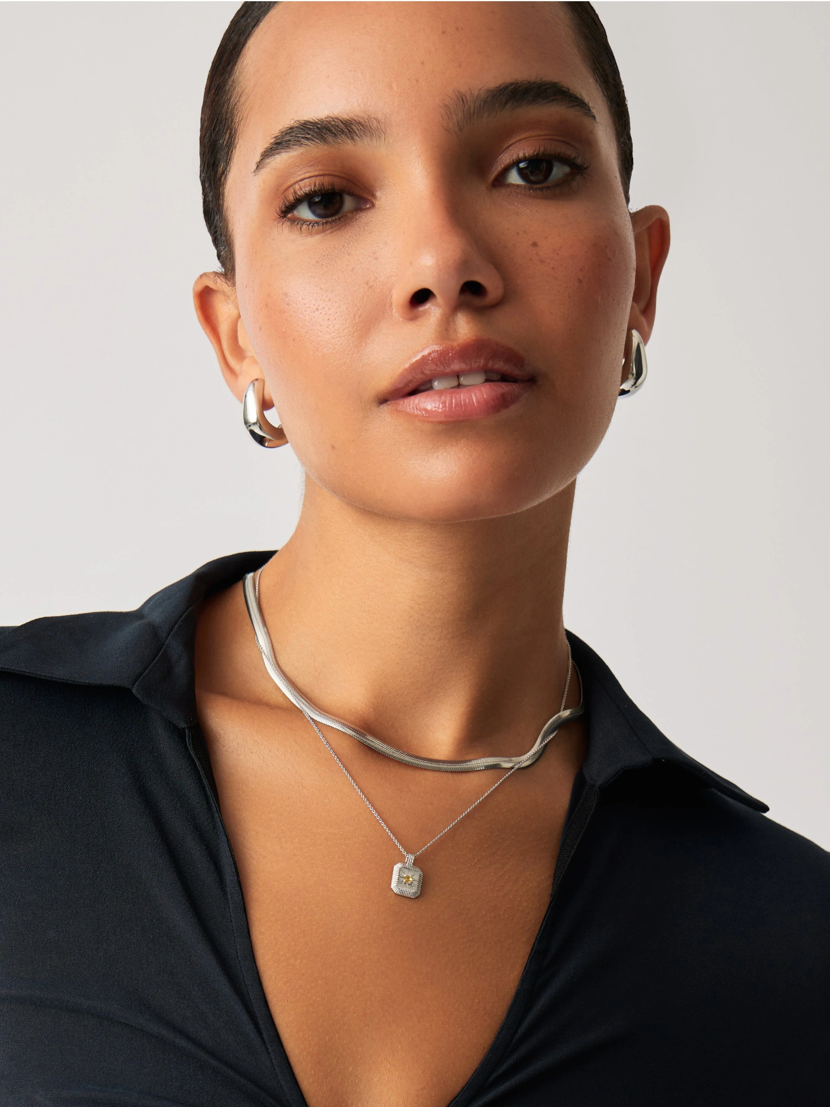 April Birthstone Pendant Necklace | Crystal/April - Image 6