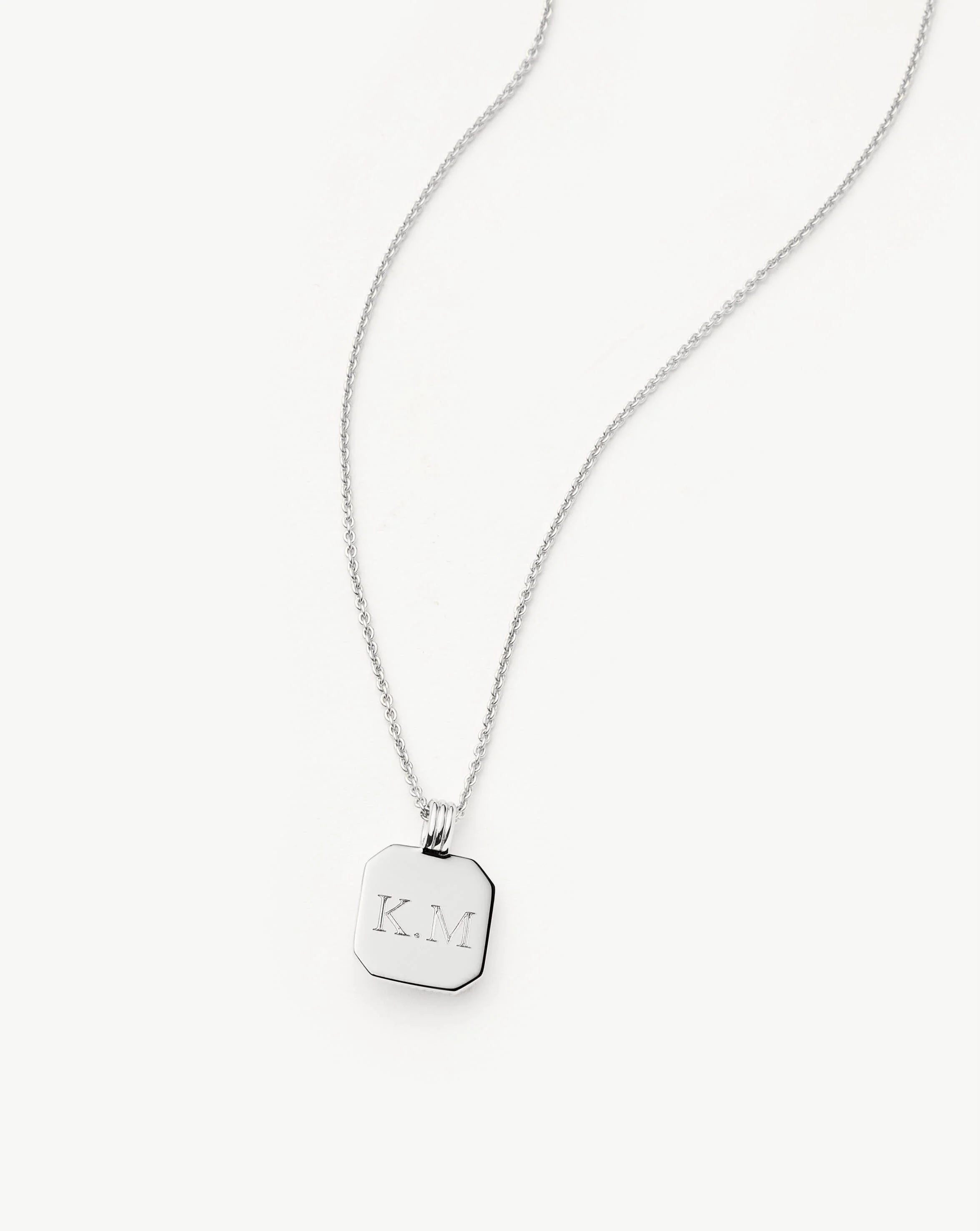 July Birthstone Pendant Necklace | Glass Filled Ruby/July - Image 4